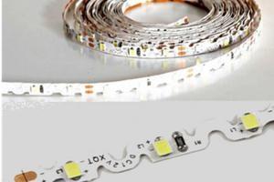 Quality 24VDC Flexible Led Strip Lights 8mm Width S Shape Bendable 3 Years Warranty wholesale