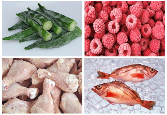 Sustainable Apple Fruit Vegetable Freezing Machine 1000KG/H