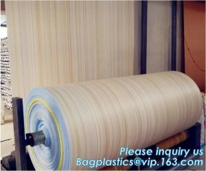 Quality pp woven fabric in roll，Virgin new material/White woven bag rolls / PP woven tubular fabric for making rice, fertilizer, wholesale