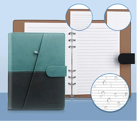 Tear Resistant Stone Notebook Waterproof Loose Leaf Binding Recyclable