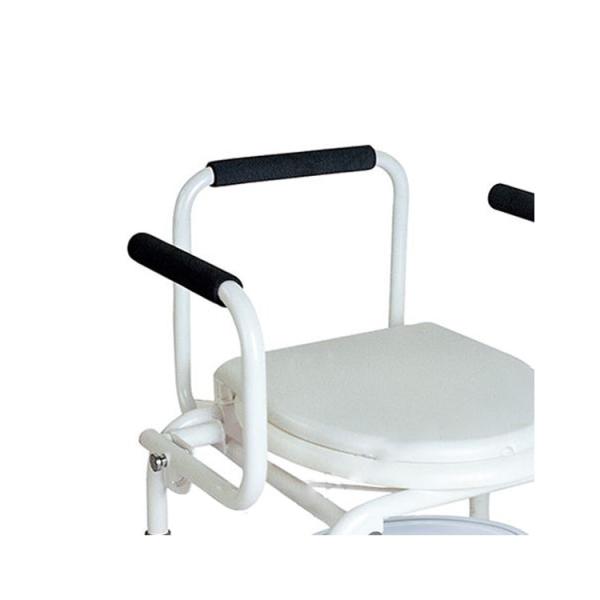 Medical Aluminum Alloy Commode Handicapped Bath Toilet Chair