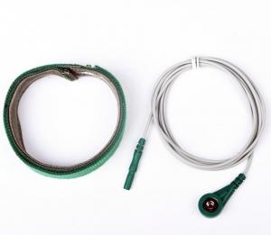 China Reusable Ground Electrode With 1500mm Snap Cable And 450mm Belt on sale