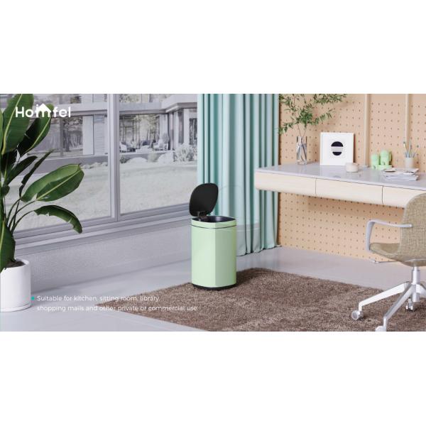 30L 40L 50L Household Office Touch Garbage Can Big Capacity Standing Press Design