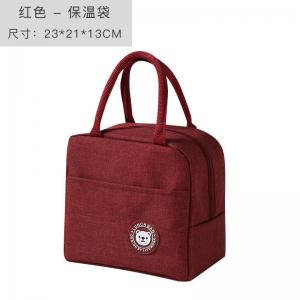 China Red Heat Sealed Sandwich Freezer Pack Lunch Bag Insulated Marine Cooler Bag on sale