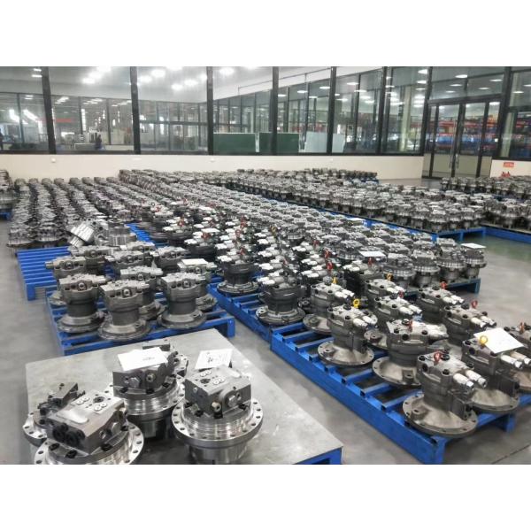 T9T2 Hydraulic Travel Motor , Red Color Excavator Final Drive