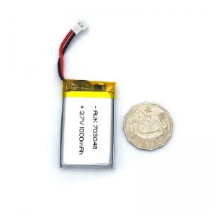 China Custom Lithium Polymer Battery 1000mAh 3.7V 703048 Battery Cell Grade A on sale