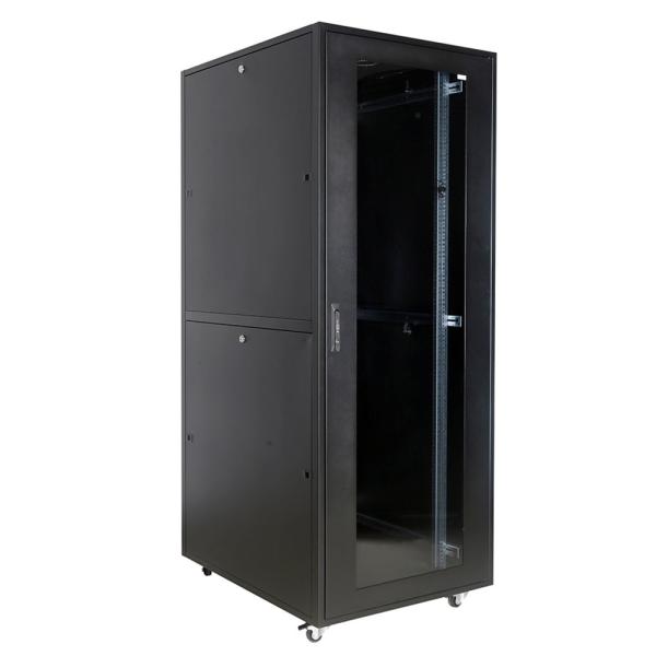 Cheap 45U Smart Network Server Cabinet Passive Ventilation Server Enclosure With Doors for sale