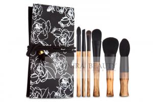 Quality Luxury Limited Collection Natural Makeup Brushes With Elegant Original Bamboo Handle wholesale