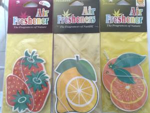 China Customized Paper Car Air Freshener on sale