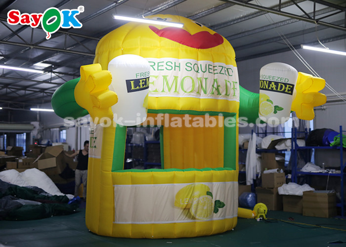 Air Inflatable Tent Stand Outdoor Tent Inflatable Lemonade Booth With Air Blower For Promotion