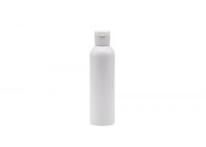 China 180ml White Plastic  Disc Top Cap Cosmetic Plastic Bottles on sale