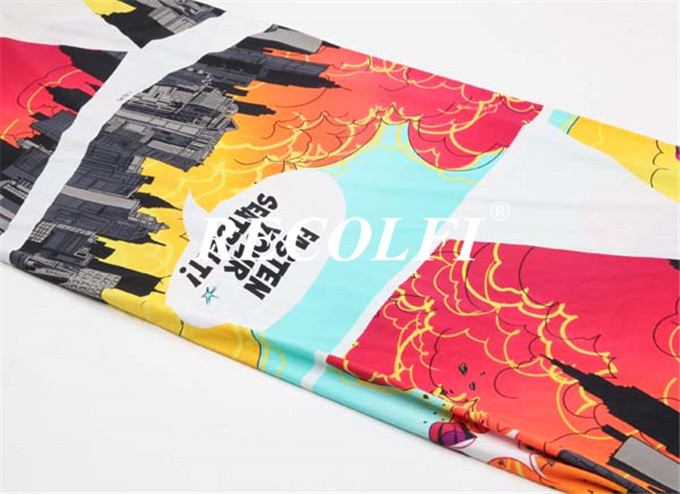 Yarn Dyed Elastic Fabric Spandex Gym Leggings Custom Printing Eco Friengly