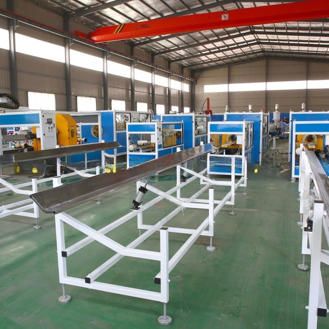 Plastic HDPE Water Supply Pipe Extrusion Production Line / Extruder / Making Machine