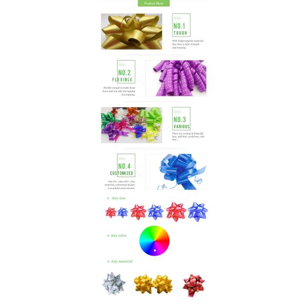 Wholesale mesh lace ribbon butterfly pull bow for gift wrapping