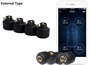 Quality External Type Car TPMS System Dustproof / Waterproof With APP Real - Time Monitoring wholesale