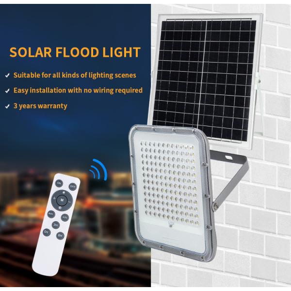 Garden LED Solar Powered Flood Lights 30w 60w 100w Super Bright Security Long Life IP67