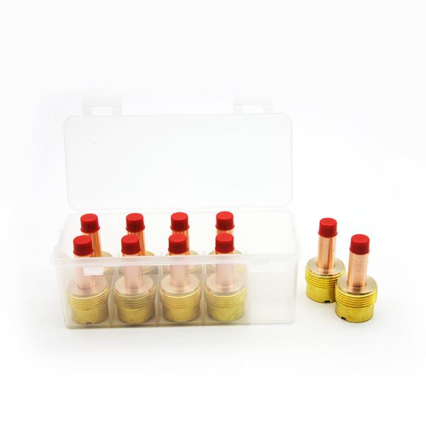 WP17 18 26 Welding Torch Parts Large Gas Lens 45V116 45V64 Copper Material