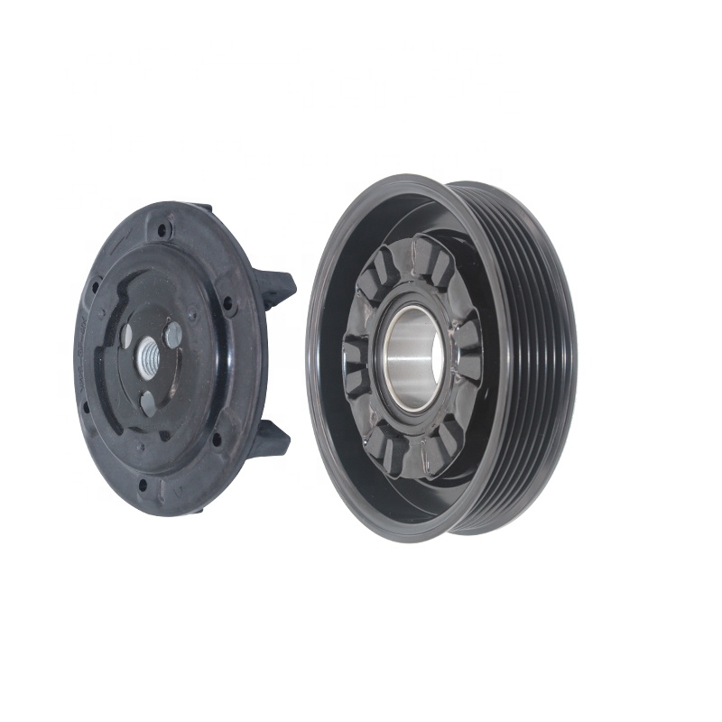 35*52*22mm JH-COPU025 Auto AC Compressor Pulley Clutch Kit 6PK 130MM 12V For AUDI 2.4