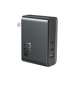 China 120W 15V3A USB C GaN Wall Charger Anti Fire Plastic on sale