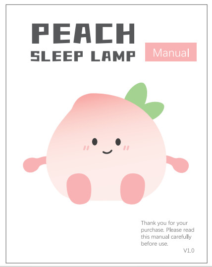 2024 New Creative Peach Shape Night Lamp Soft Silicone 7 Color Changing Eye Care Night Light For Children Gifts Desk Lamp
