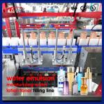 Automatic Flip Bottle Washer Cosmetics Filling Machine 50-200ml