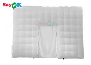Quality Air Inflatable Tent Airproof LED Outdoor Inflatable Tent Cube 5x5x3.5mH For Party Event wholesale