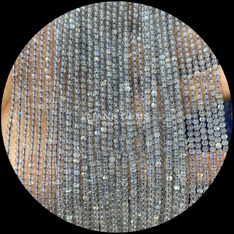 Polished Natural Gemstone Beads Amazonite Amethyst Loose Strands Beads For Handmade Jewelry