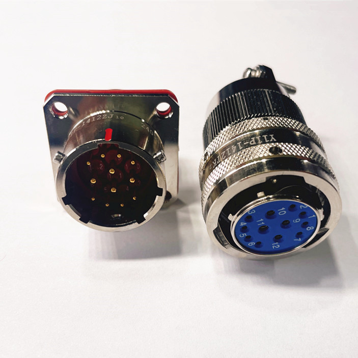 Y11P‑1412TK2 Circular Aviation Connector 12 Pin Male Plug Connector