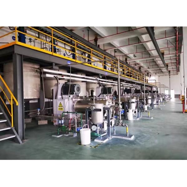 500L 250L Stainless Steel Wet Grinding Horizontal Bead Mill Machine in Chemical Fiber Industry