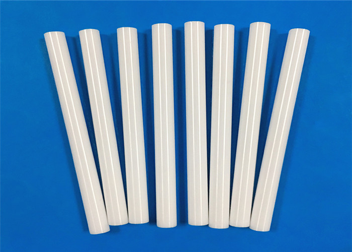 Customized Abrasion Resistant Zirconia Ceramic Rod / Bar / D10 x L100mm
