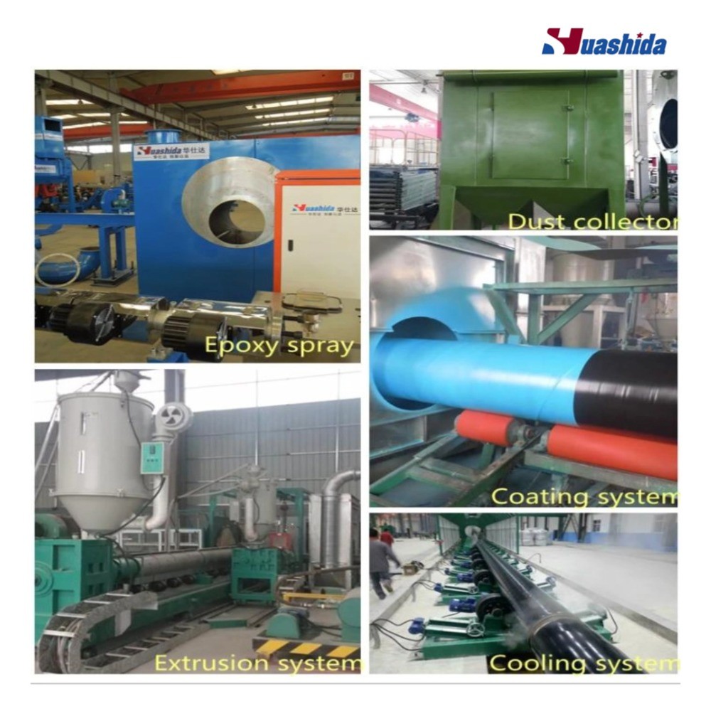 3LPE 2LPE FBE Pipe Making Machine For Pipeline Anticorrosion Coating System
