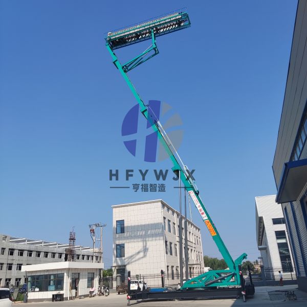 Automatic Hydraulic Driven High-altitude Lifting Platform with 18.5m Lifting Height and 8t Capacity for Construction
