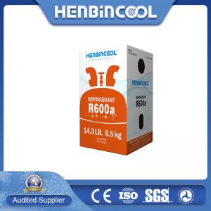 Quality 99.6% Pure Refrigerator Refrigerant R600A Isobutane 14.3lb 6.5kg wholesale