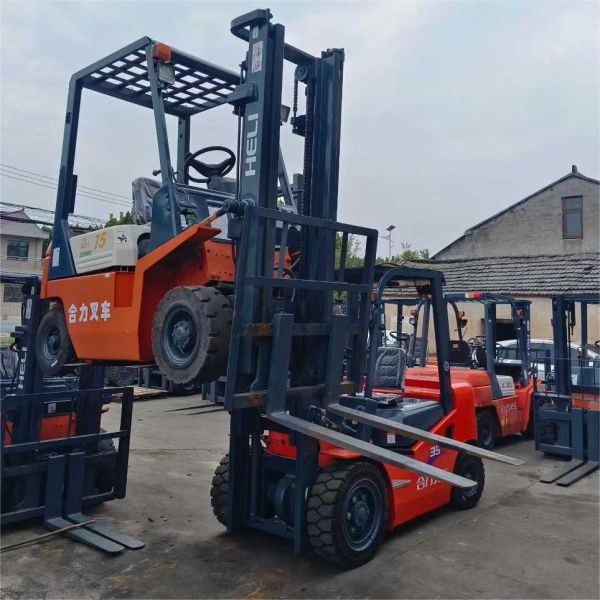 Hot Sell Used Heli 3.5 Ton 35 Forklifts High Demand Mechanical Force 3.5 Tons Used Heli Diesel Forklifts