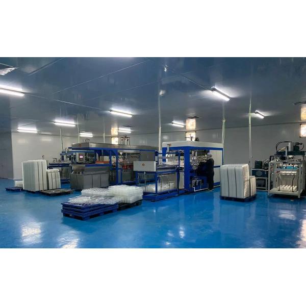 Golden circular mooncake pizza tray product display