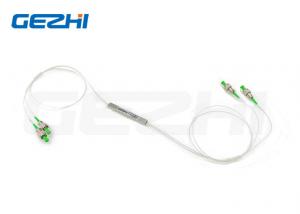 Quality FTTH TTTX 2x2 PLC Splitter Fiber Optic Passive Components With Steel Tube wholesale