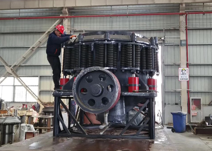 Quality High Capacity 5ft Spring Cone Crusher Machine With Coarse Medium Fine Chamber wholesale