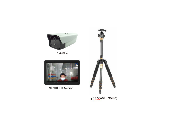 5.0MP 6mm Lens 0.5% Thermal Scanner Fever Camera