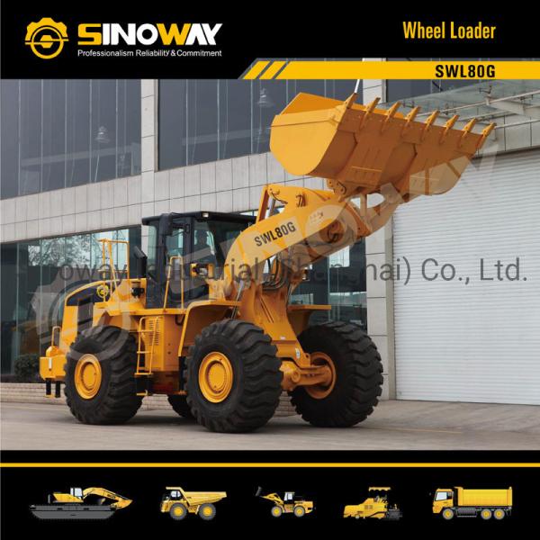 Construction Earth Moving Machines 30 Ton Front end Wheel Loader Cummins Engine