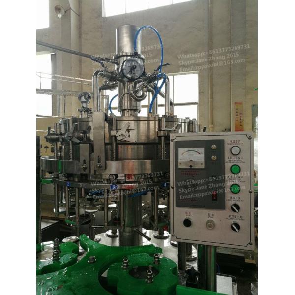 Automatic Commercial Parkling Water Glass Bottle Filling Machine 1600kg