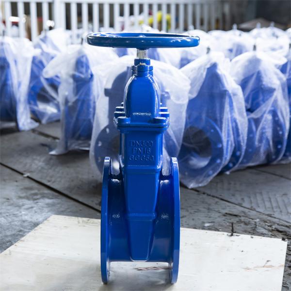 QT450 Ductile Iron Gate Valve DN300 PN16 High Temperature Gate Valve