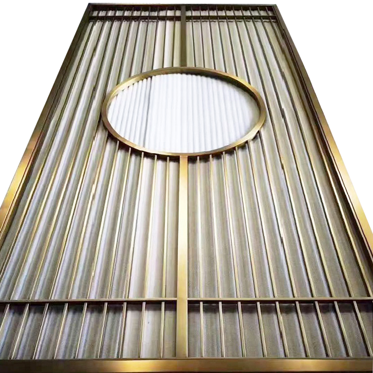 Decorative sectional metal room dividers oriental chinoiserie screens