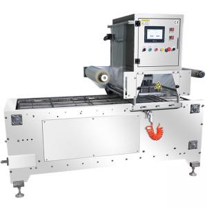 Quality Auto Vacuum Tray Sealer Machine PLC Control  Food Contain Sealing Machine wholesale