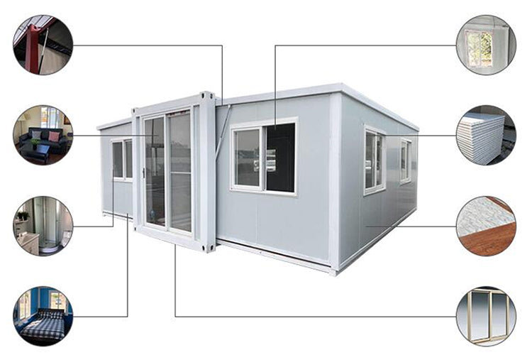 Grande luxury expandable container house exterior
