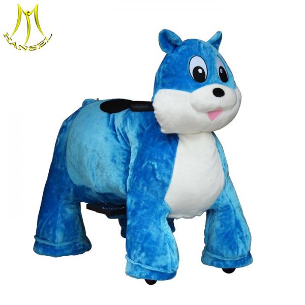Cheap Hansel electric stuffed animals adult sale and mortorized animal from china sale with recharge battery animal scooter for sale