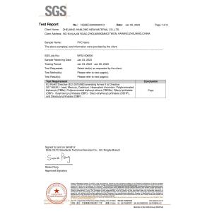 Zhejiang Hanlong New Material Co., Ltd. Certifications