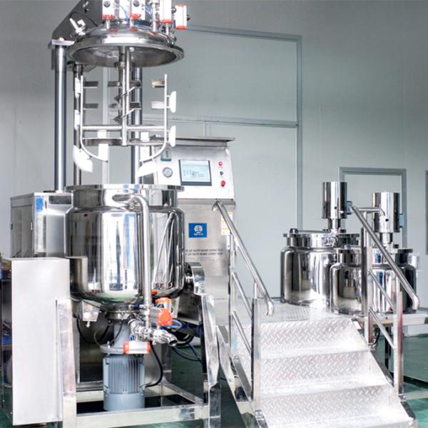 Factory Mayonnaise Mixer Machine Tomato Ketchup Chili Paste Making Machine Vacuum Emulsifying Mixer