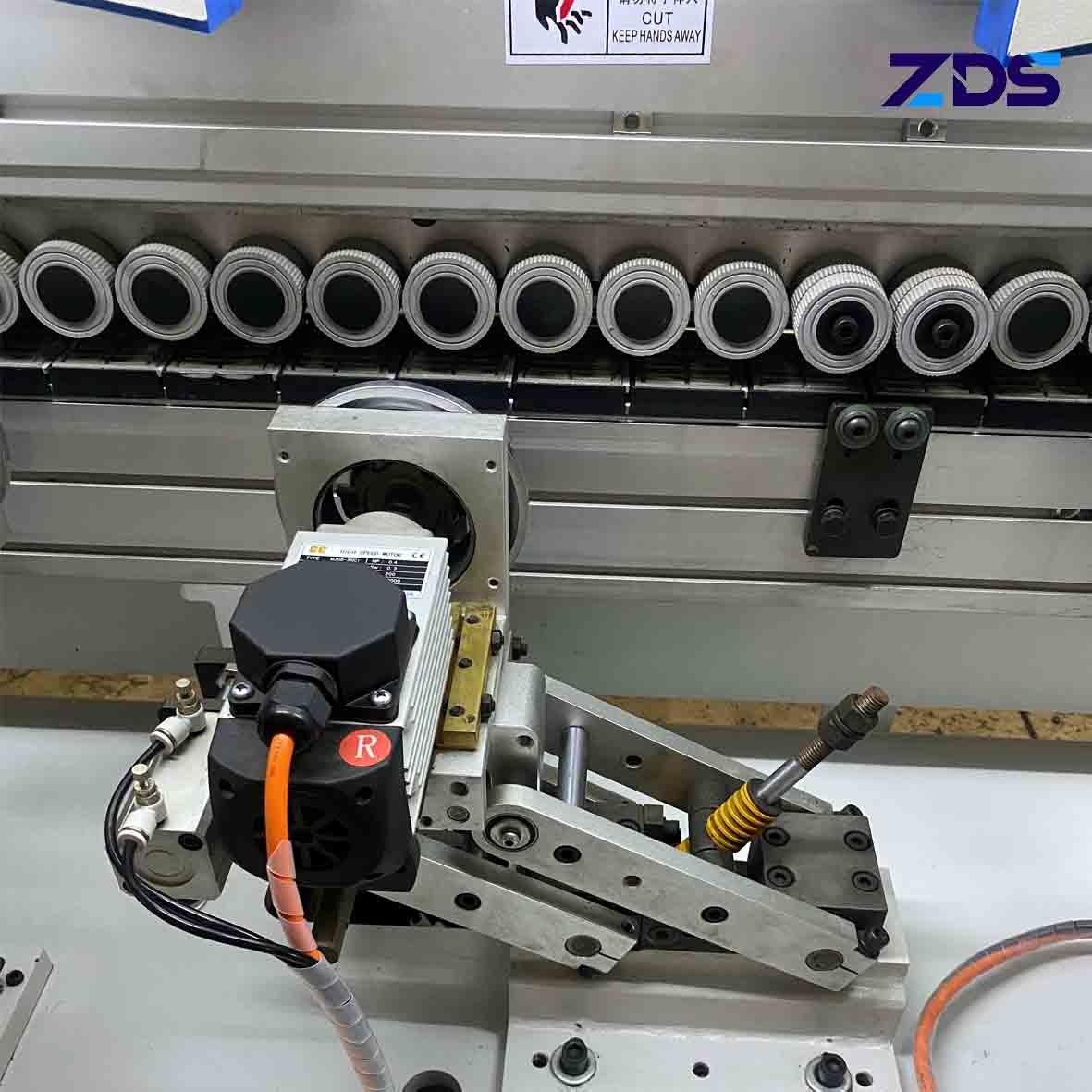 Linear Double Trimming Automatic Edge Bander For Woodworking