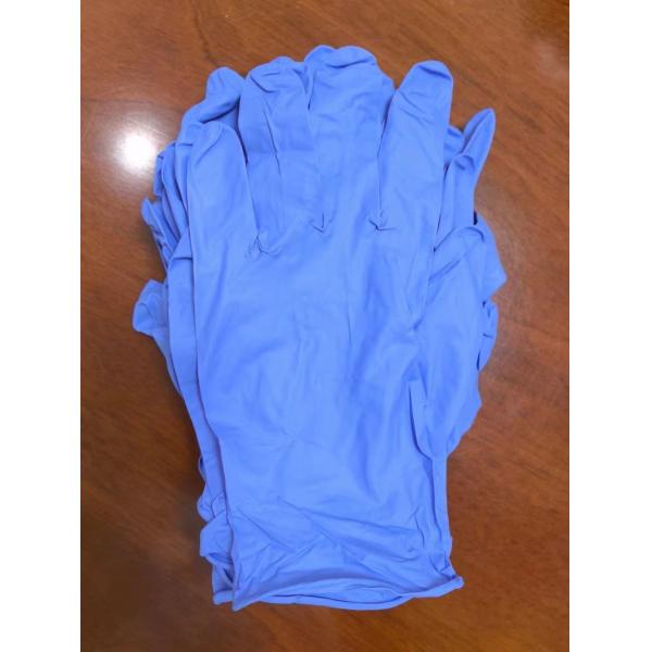 Food Safe Protective Disposable Nitrile Gloves No Latex Powder Free