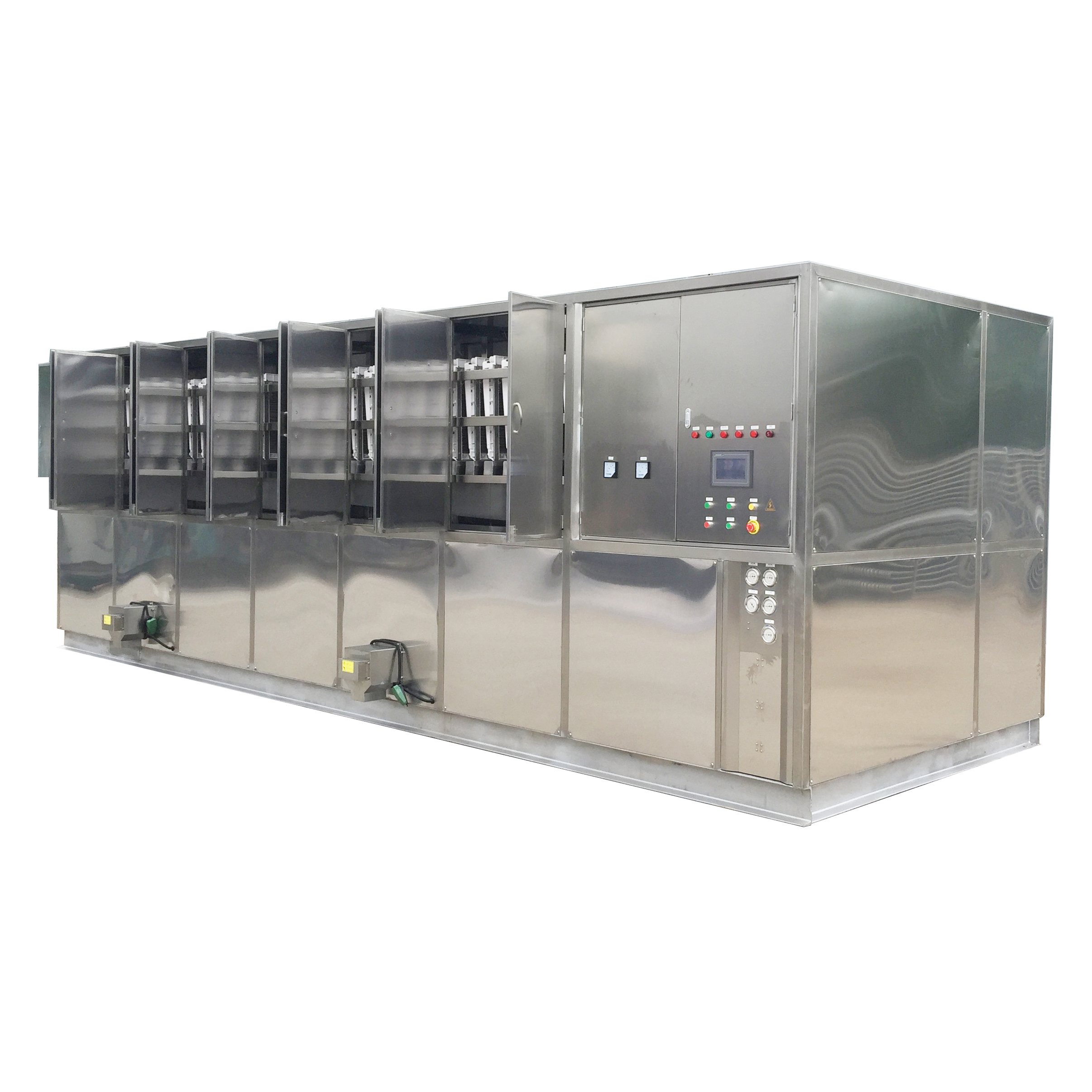 Automatic Rake Storage Dry Flake Ice Making Machine 4200 KG